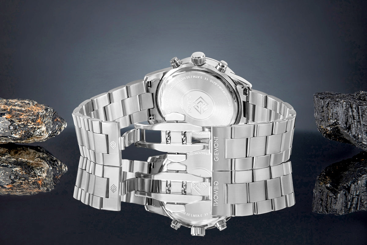 Giewont Chronograph Sapphire Men's Watch Silver GW4580-B2