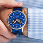 Giewont Herrenuhr Chronograph Saphir Blau GW4580-B5