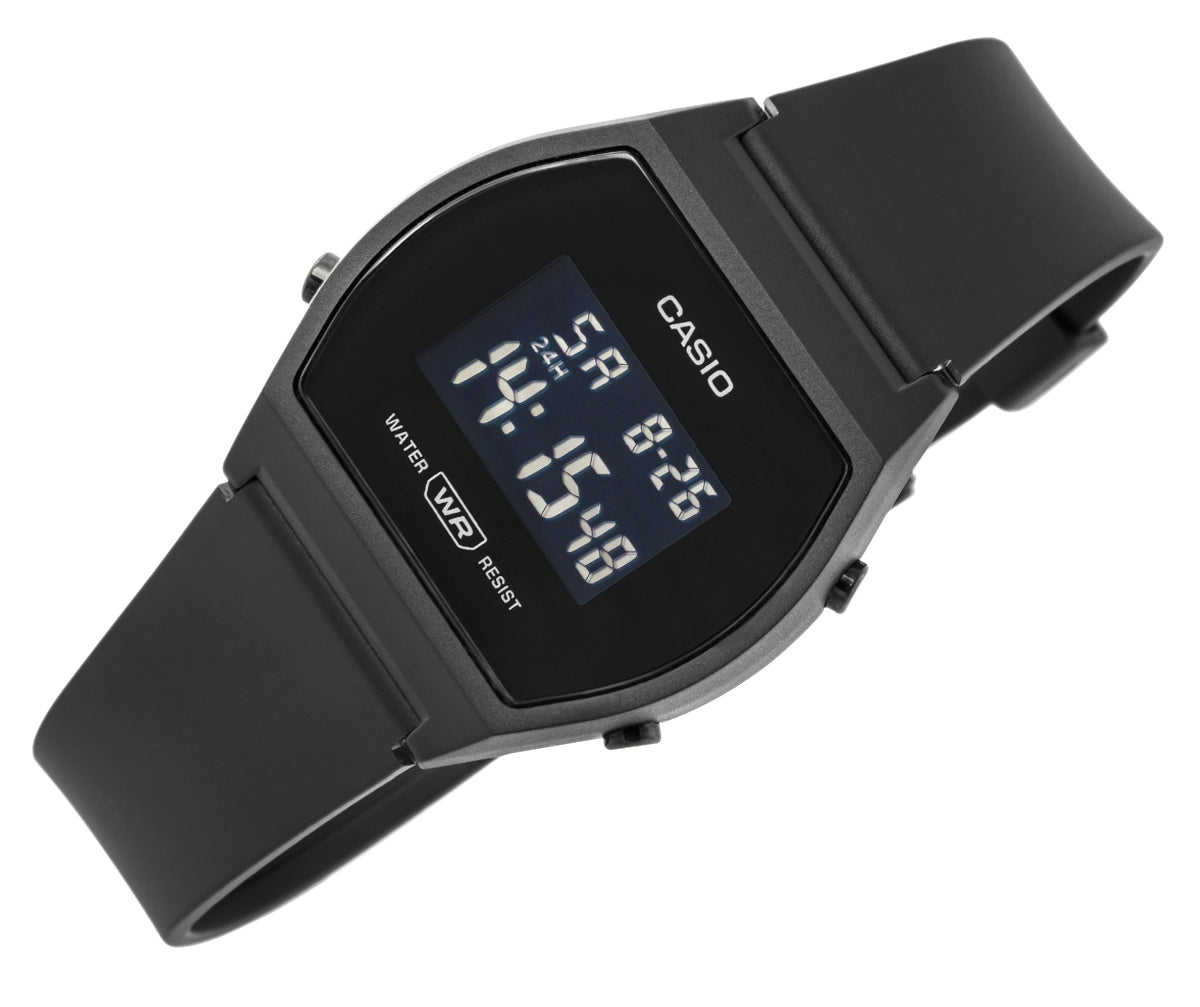 Casio LW-204-1BEF Damenuhr Schwarz Unisex + Box