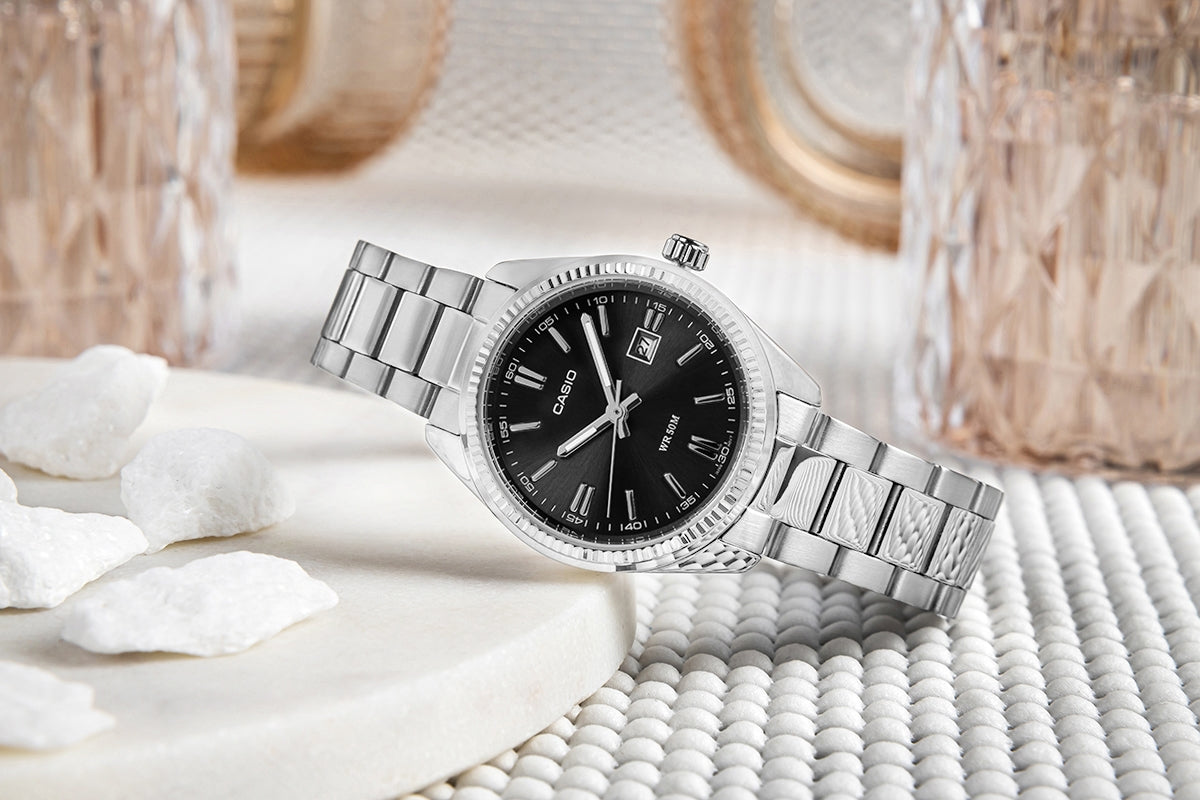 Damenarmbanduhr CASIO LTP-1302PD-1A1VEG + BOX