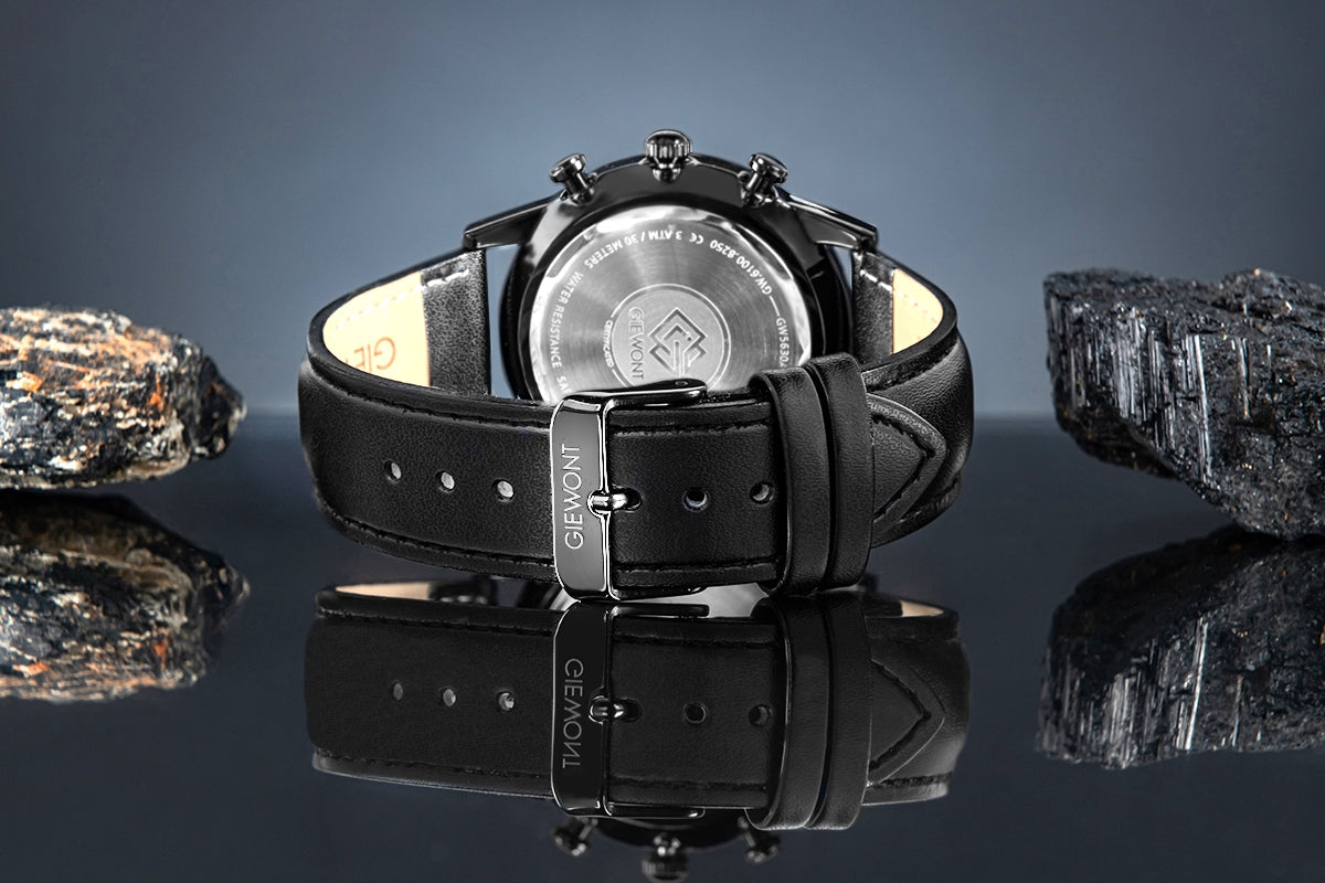 Giewont Chronograph Sapphire Men's Watch Black GW5630-A1