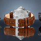Giewont Elegance Sapphire Men's Watch Brown-Blue GW5160-A7