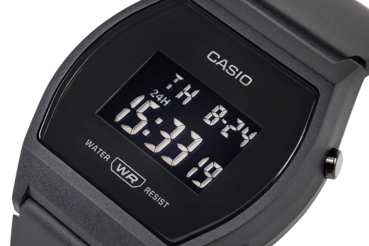 Casio LW-204-1BEF Damenuhr Schwarz Unisex + Box