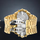 Herrenuhr Giewont Chronograph Saphir Gold Schwarz GW9460-B4