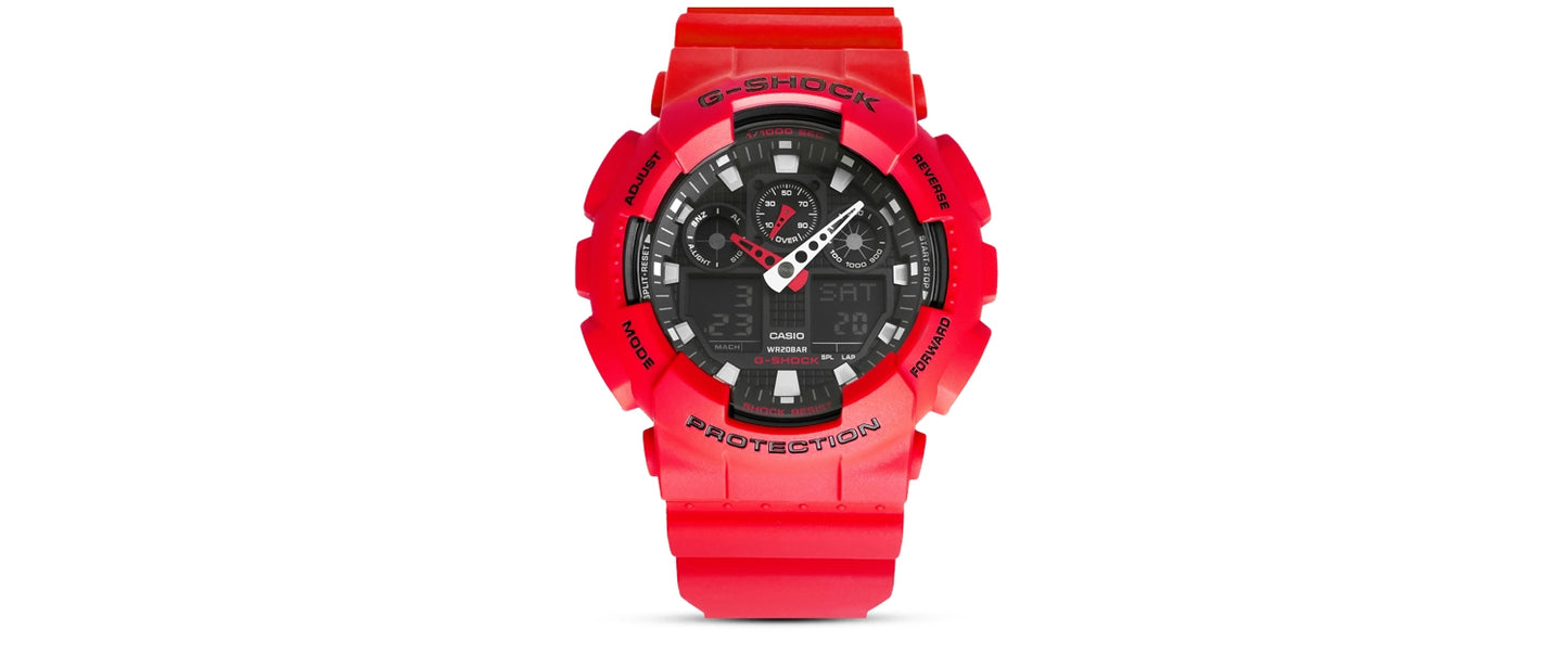 Zegarek Męski CASIO G-SHOCK GA-100B-4AER + BOX