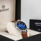 Giewont Elegance Sapphire Men's Watch Brown-Blue GW5160-A7