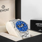 Herrenuhr Giewont Chronograph Saphir Silber-Blau GW4580-B3