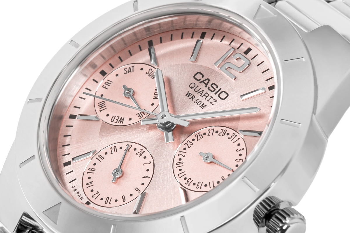 Damenarmbanduhr CASIO LTP-2069D-4AVEG