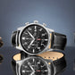Herrenuhr Giewont Chronograph Saphir Schwarz Silber GW5630-A2