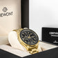 Herrenuhr Giewont Chronograph Saphir Gold Schwarz GW7290-B4