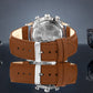 Herrenuhr Giewont Chronograph Saphir Braun-Blau GW5630-A6