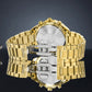 Herrenuhr Giewont Chronograph Saphir Gold Blau GW7290-B6