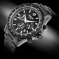 Giewont Men's Chronograph Sapphire Watch Black GW3520-B1
