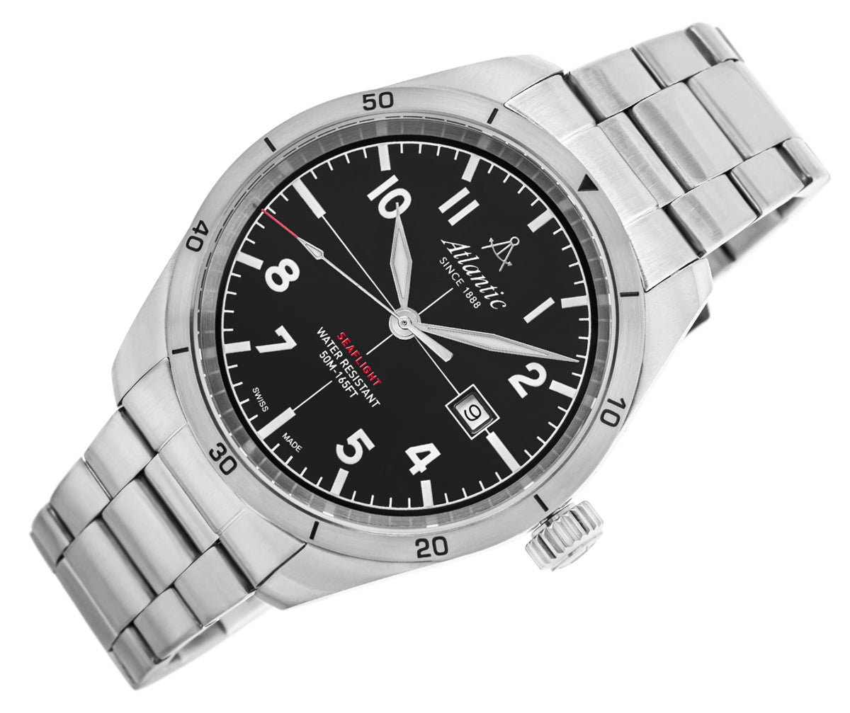 Herrenuhr Atlantic Seaflight 70356.41.65 + BOX