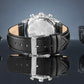Herrenuhr Giewont Chronograph Saphir Schwarz Silber GW5630-A2