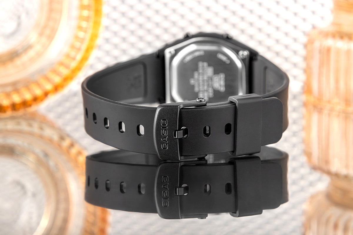 Casio LW-204-1BEF Damenuhr Schwarz Unisex + Box