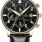 Zegarek Męski Giewont Chronograph Sapphire Czarno Złoty GW5630-A4
