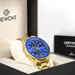 Herrenuhr Giewont Chronograph Saphir Gold Blau GW7290-B6