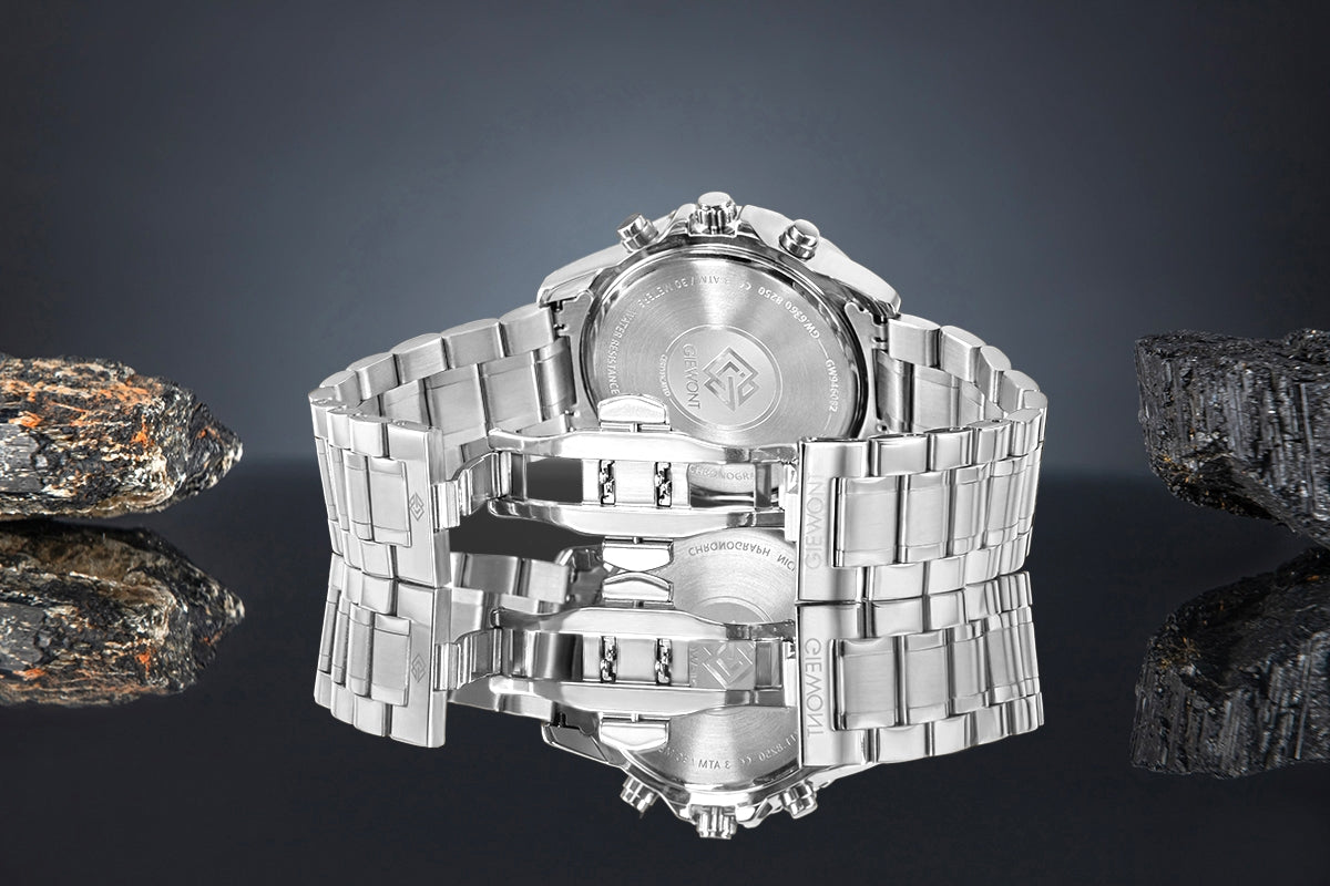 Giewont Chronograph Sapphire Men's Watch Silver GW9460-B2