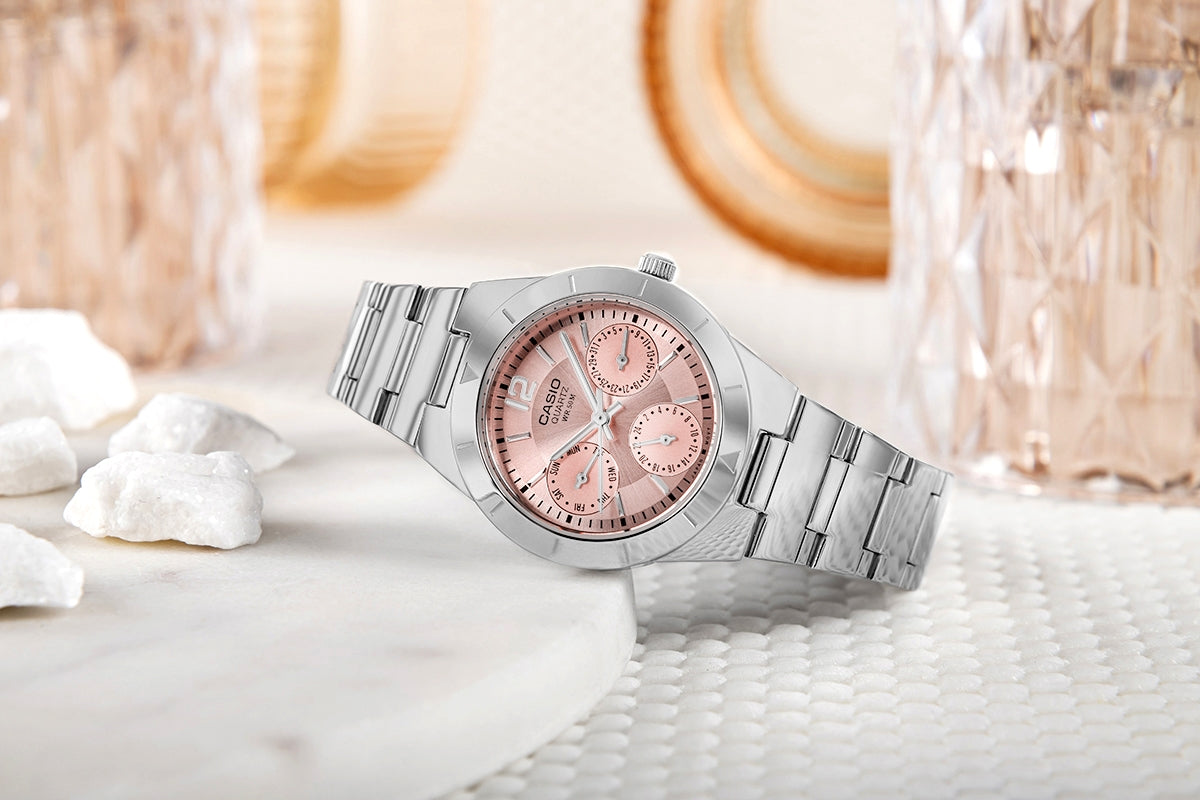 Damenarmbanduhr CASIO LTP-2069D-4AVEG