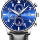 Herrenuhr Giewont Chronograph Saphir Schwarz-Blau GW5630-A3