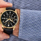 Zegarek Męski Giewont Chronograph Sapphire Czarno Złoty GW5630-A4