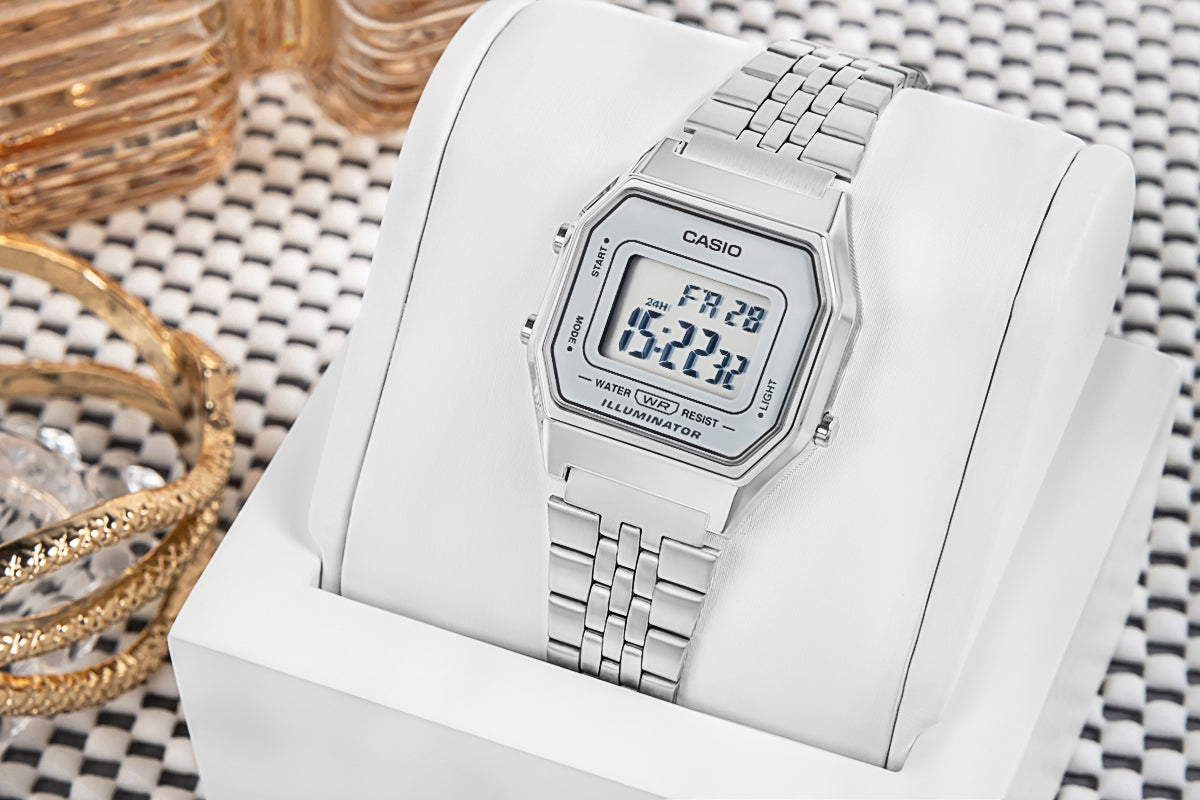Zegarek Damski CASIO LA680WA-7DF + BOX