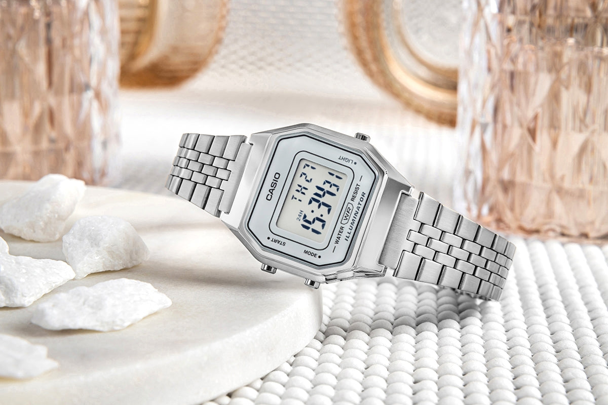 Zegarek Damski CASIO LA680WA-7DF + BOX