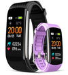 Smartwatch GIEWONT Schwarz Hellviolett 2 Armbänder GW200-8