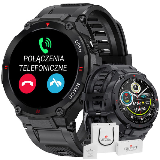 Smartwatch GIEWONT Schwarz GW430-1