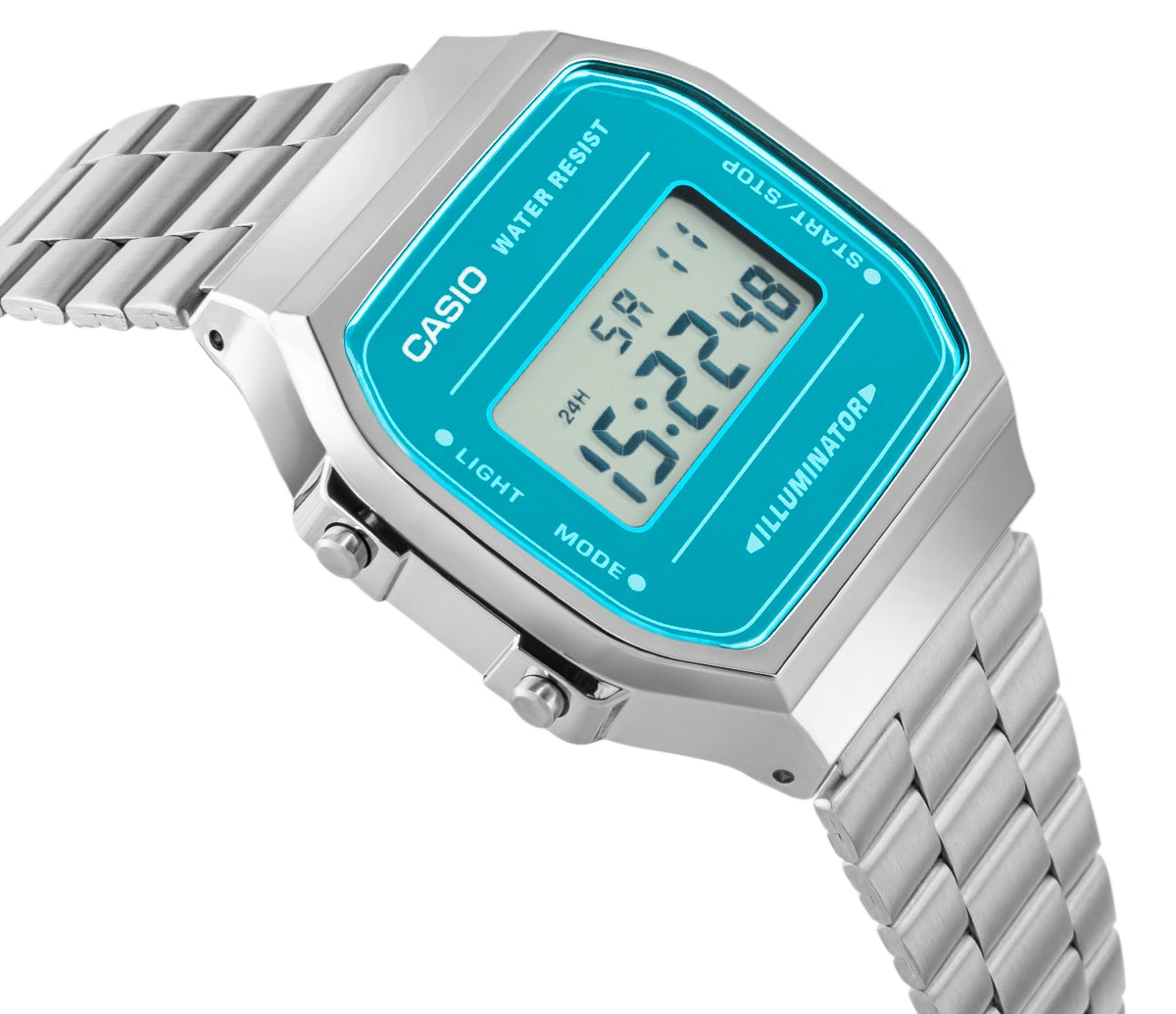 Herrenuhr CASIO VINTAGE A168WEM-2EF + BOX
