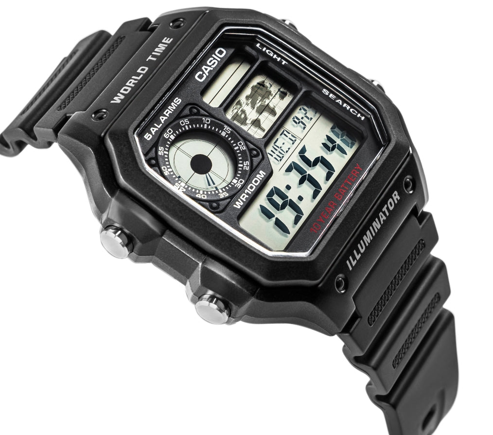 Herrenuhr CASIO AE-1200WH-1AVDF + BOX