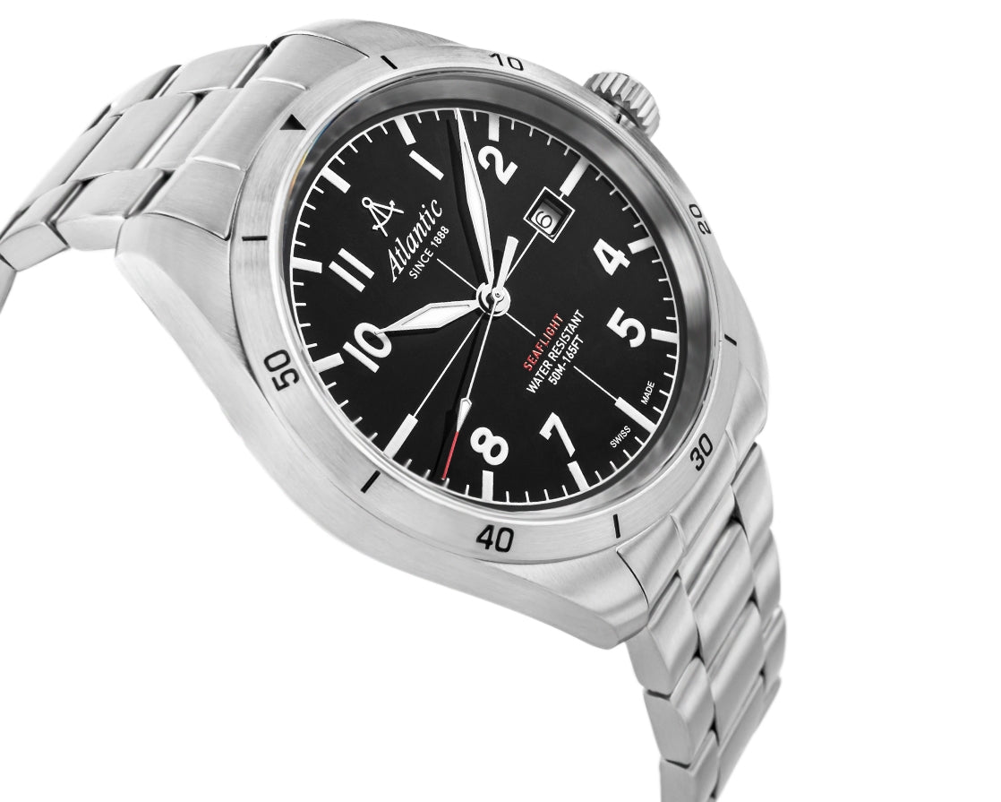 Herrenuhr Atlantic Seaflight 70356.41.65 + BOX
