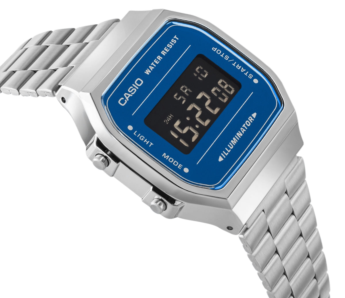Herrenuhr CASIO VINTAGE A168WEM-2BEF + BOX