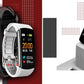 Smartwatch GIEWONT Czarno Biały 2 Paski GW200-2