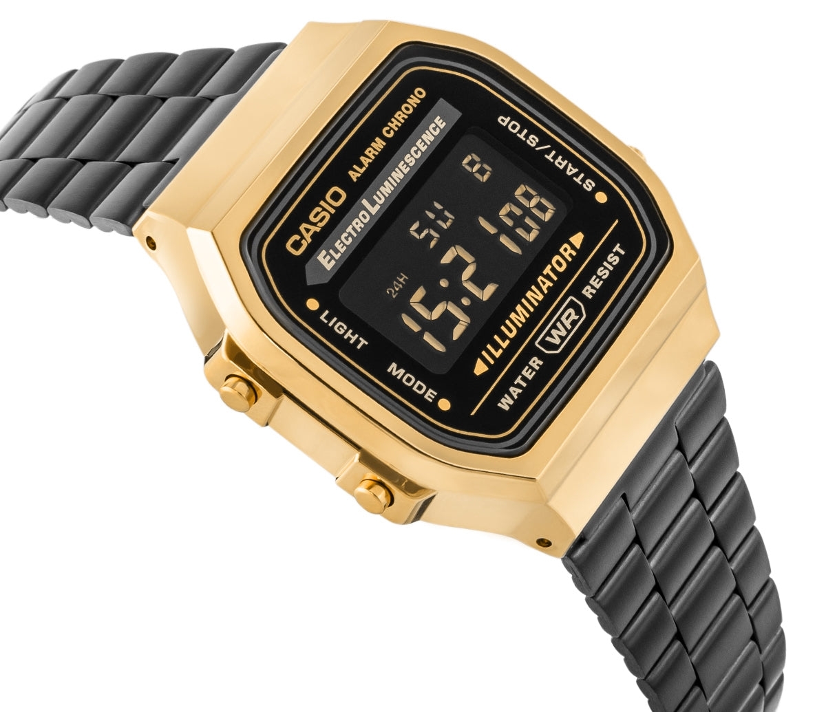 Herrenuhr CASIO Vintage A168WEGB-1BEF + BOX