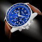 Herrenuhr Giewont Chronograph Saphir Braun-Blau GW3520-A5