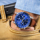 Herrenuhr Giewont Chronograph Saphir Braun-Blau GW3520-A5