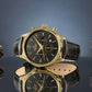Zegarek Męski Giewont Chronograph Sapphire Czarno Złoty GW6310-A4