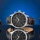 Giewont Herrenuhr Chronograph Saphir Schwarz Silber GW6310-A2