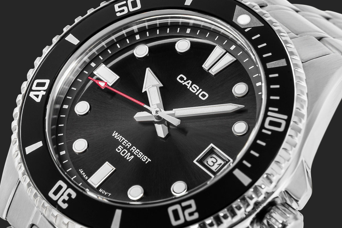 Zegarek Męski CASIO MDV-10D-1A1VEF + BOX