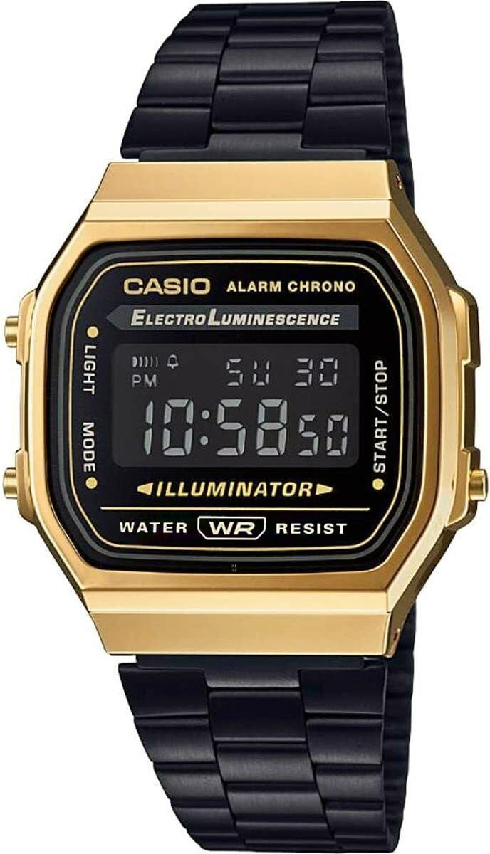 Herrenuhr CASIO Vintage A168WEGB-1BEF + BOX