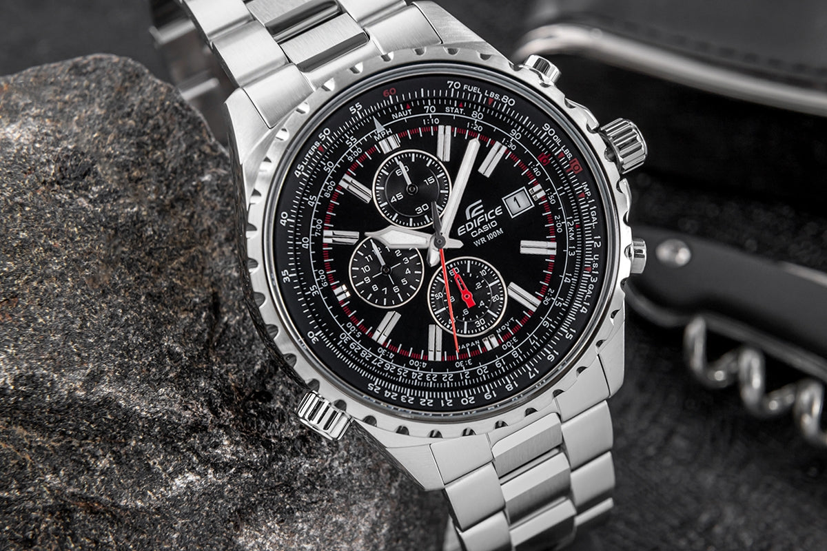 Men's Watch CASIO EDIFICE EF-527D-1AVEF + BOX