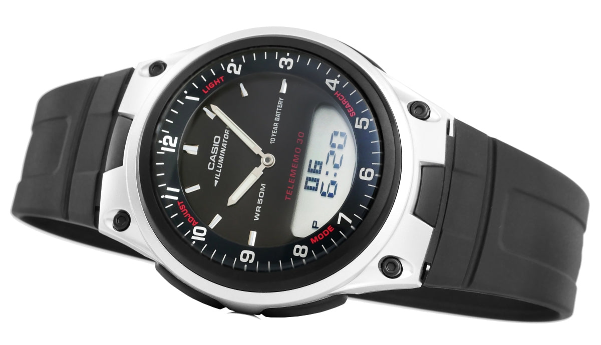 Herrenuhr CASIO DUAL AW-80-1AVDF + BOX