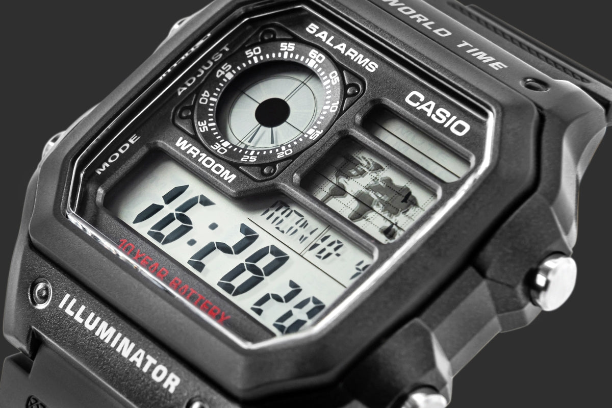 Herrenuhr CASIO AE-1200WH-1AVDF + BOX