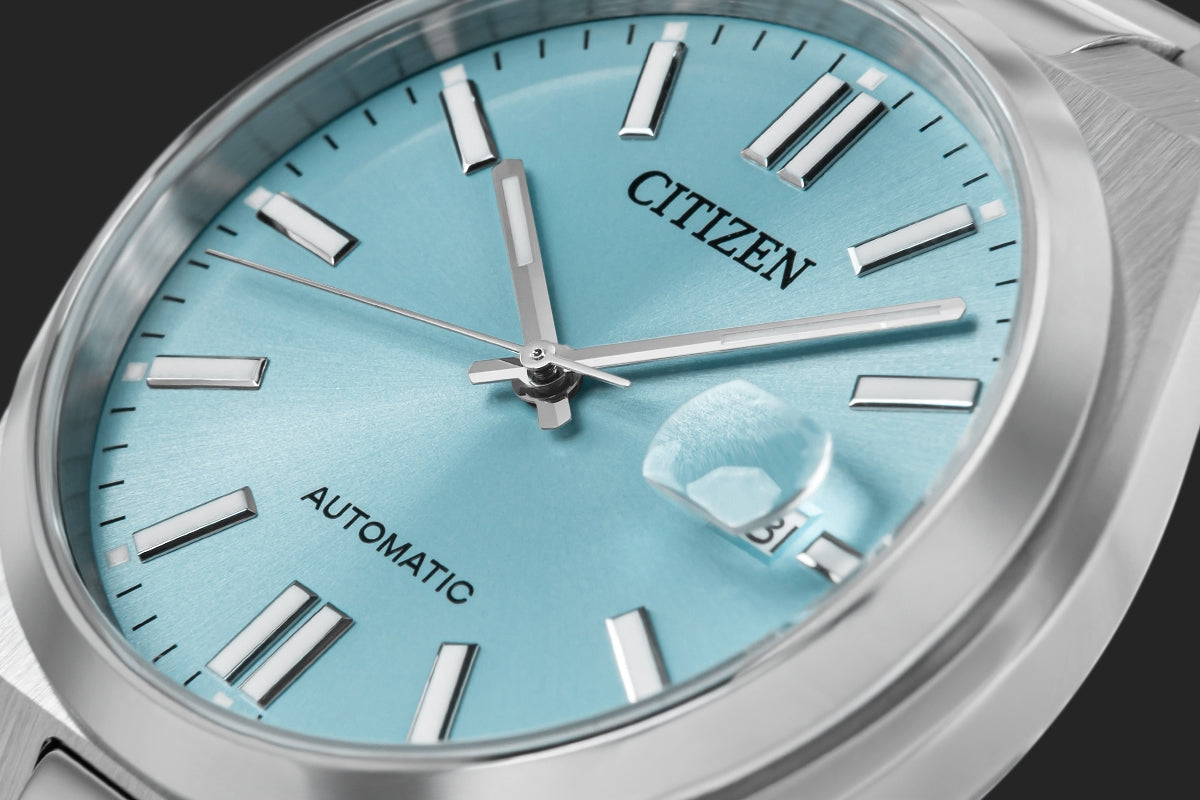 Zegarek Męski CITIZEN Tsuyosa Sapphire Mechanical NJ0151-88M + BOX