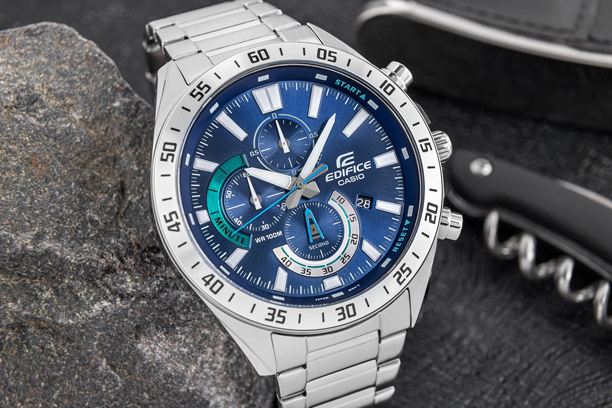 Herrenuhr CASIO EDIFICE EFV-620D-2AVUEF + BOX