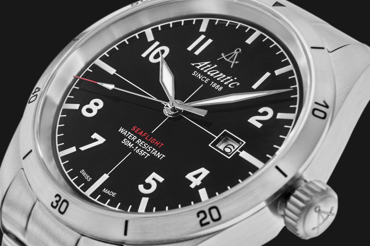 Herrenuhr Atlantic Seaflight 70356.41.65 + BOX