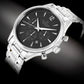 Giewont Men's Chronograph Sapphire Watch Silver GW6310-B2
