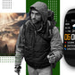 Smartwatch GIEWONT Czarno Zielony 2 Paski GW200-5